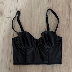 Victoria's Secret Black Bustier